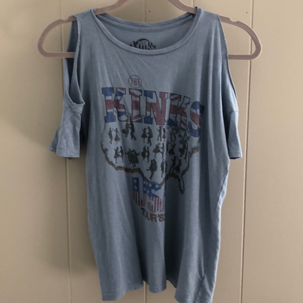 The Kinks open shoulder T-shirt